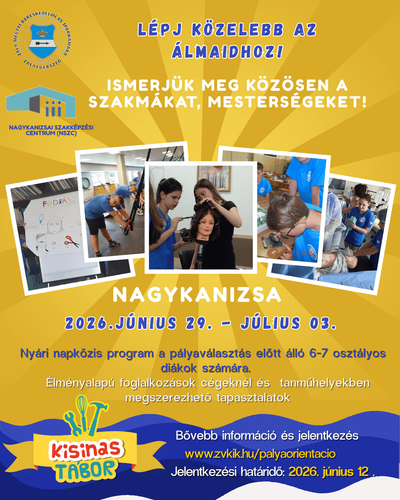 Indul a Kisinas Tábor Nagykanizsán!